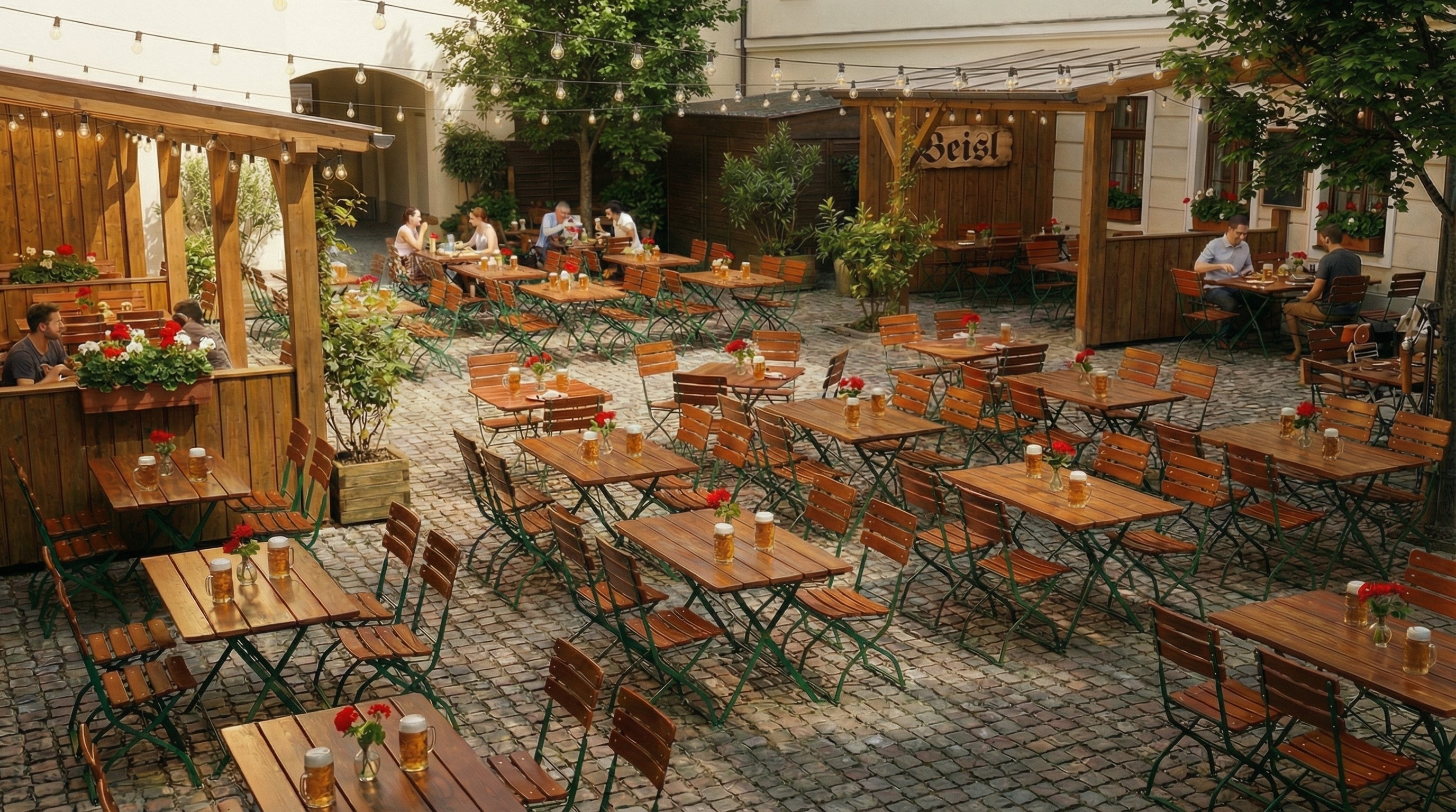 Biergarten-Möbel (Outdoor)