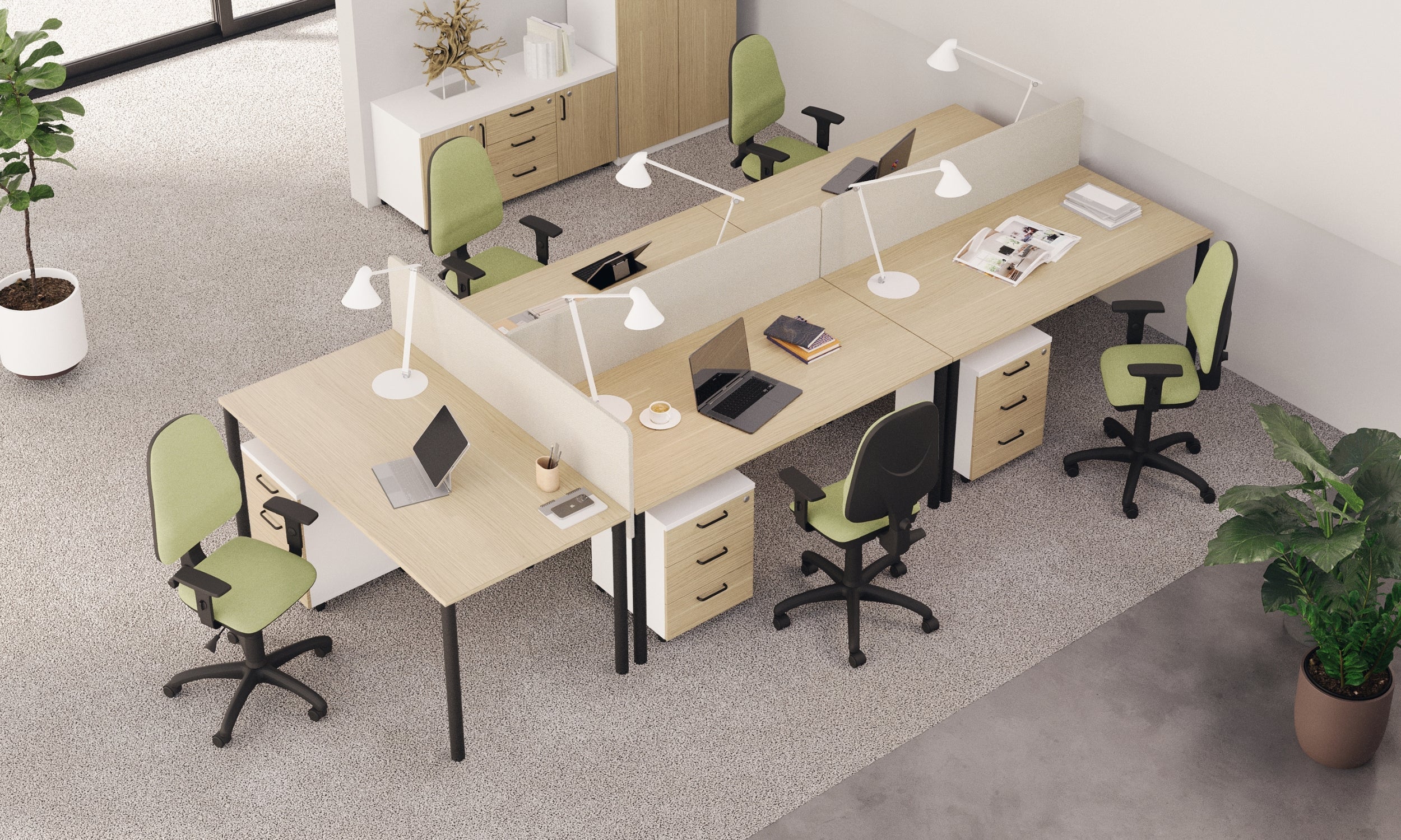 Büro- und Seminarmöbel komplett