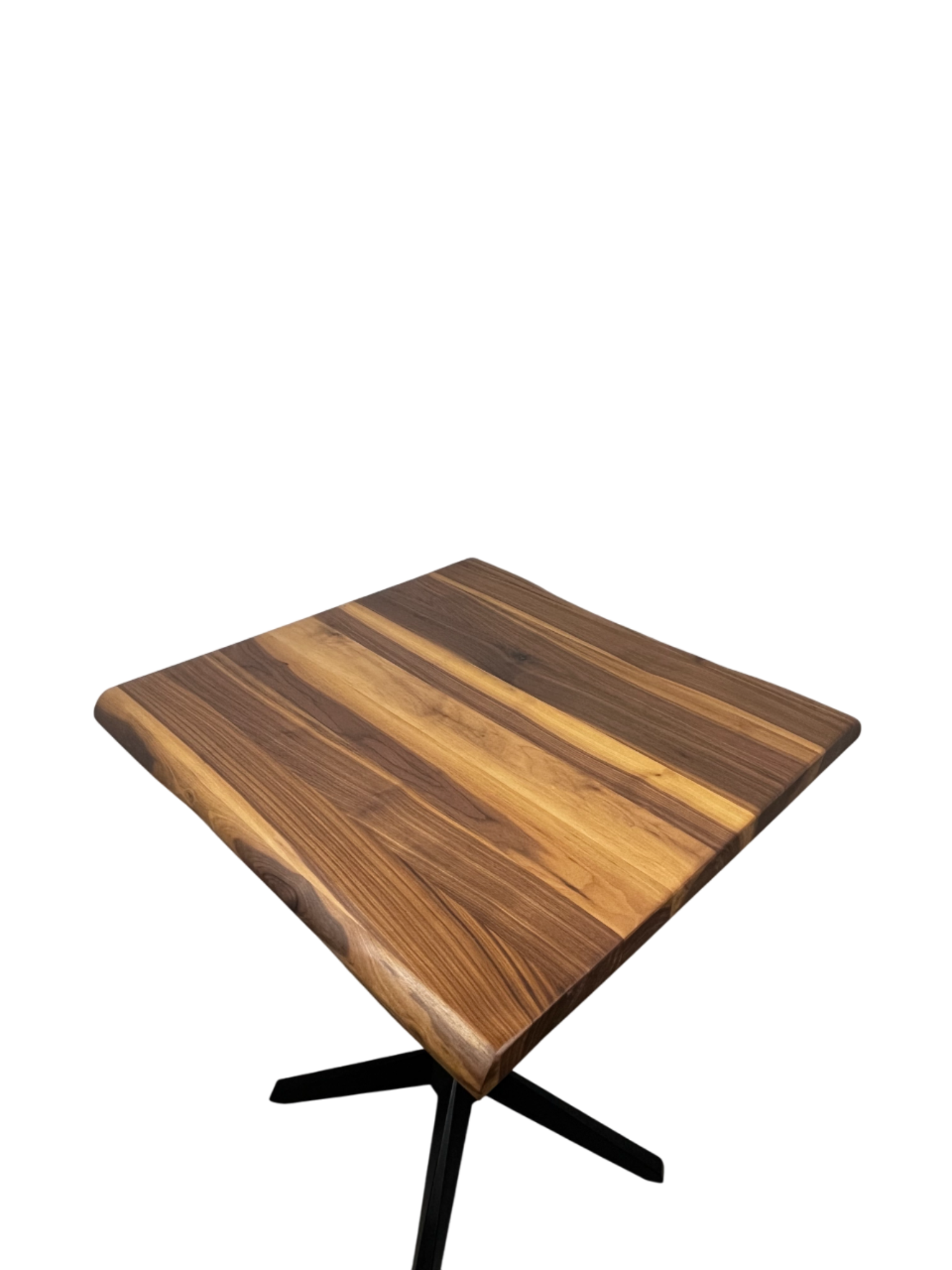Tree Nuss Tischplatte 70 x 70 cm