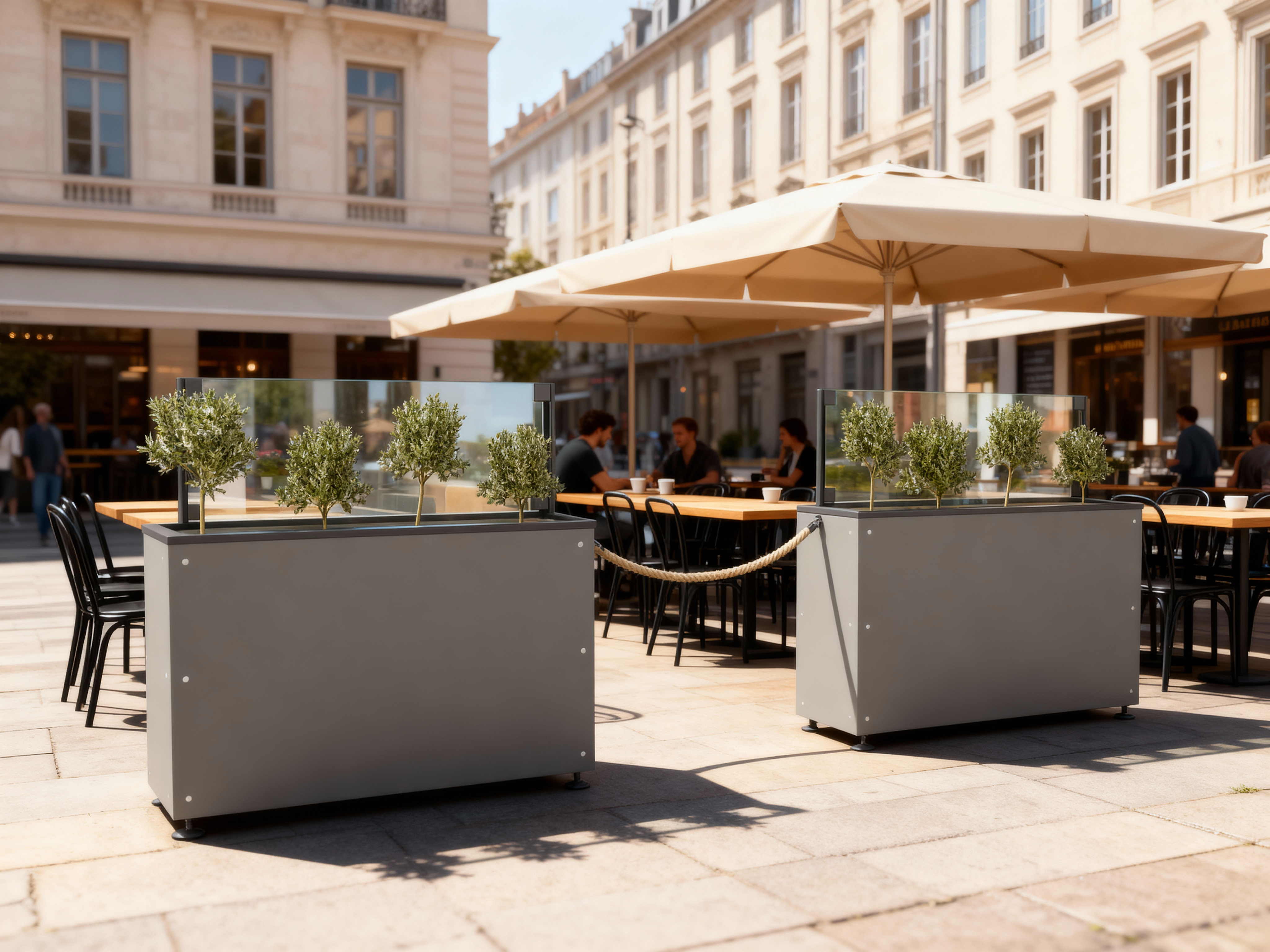 Verdano Gastgartenabgrenzung