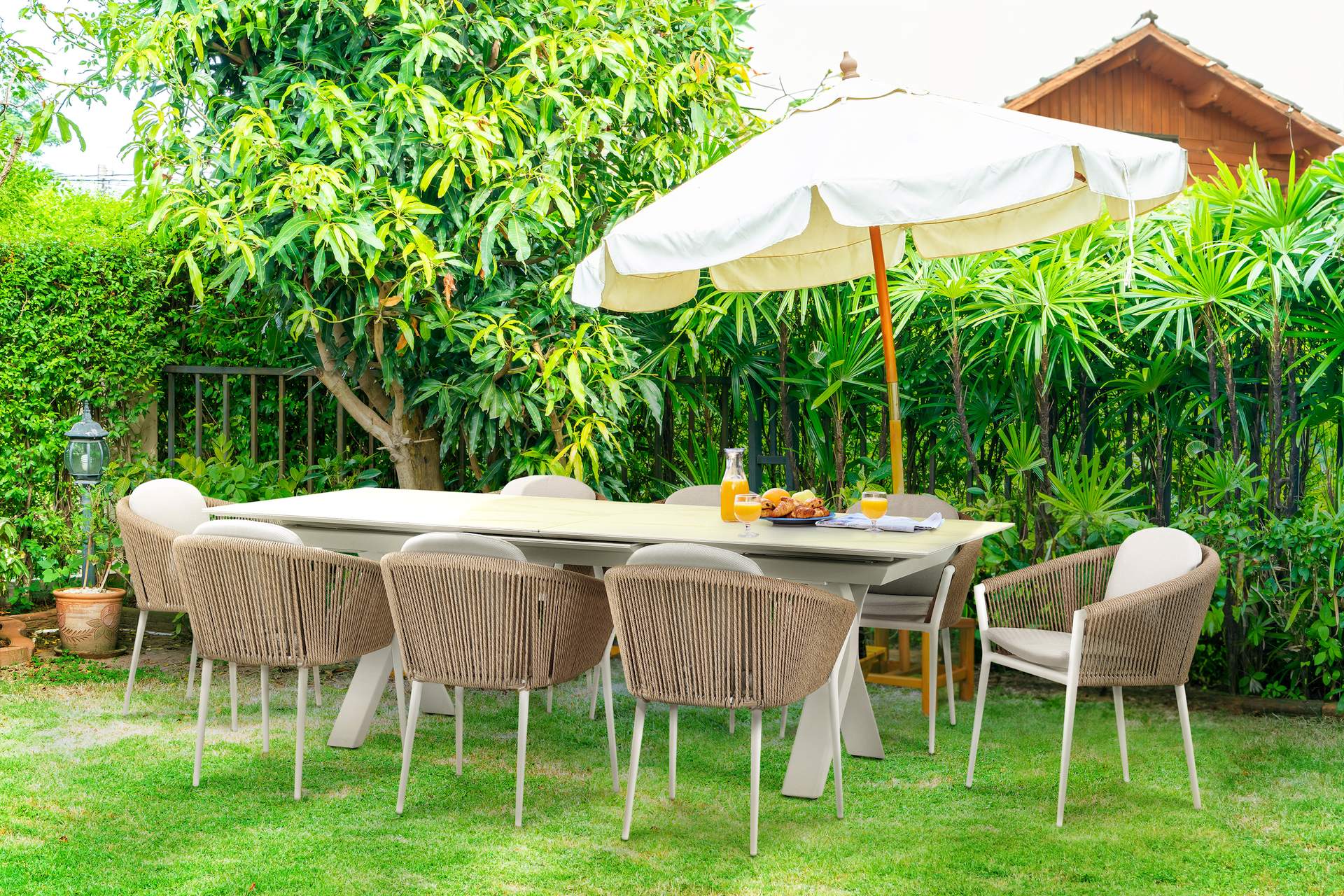 Esstisch Carson weiß