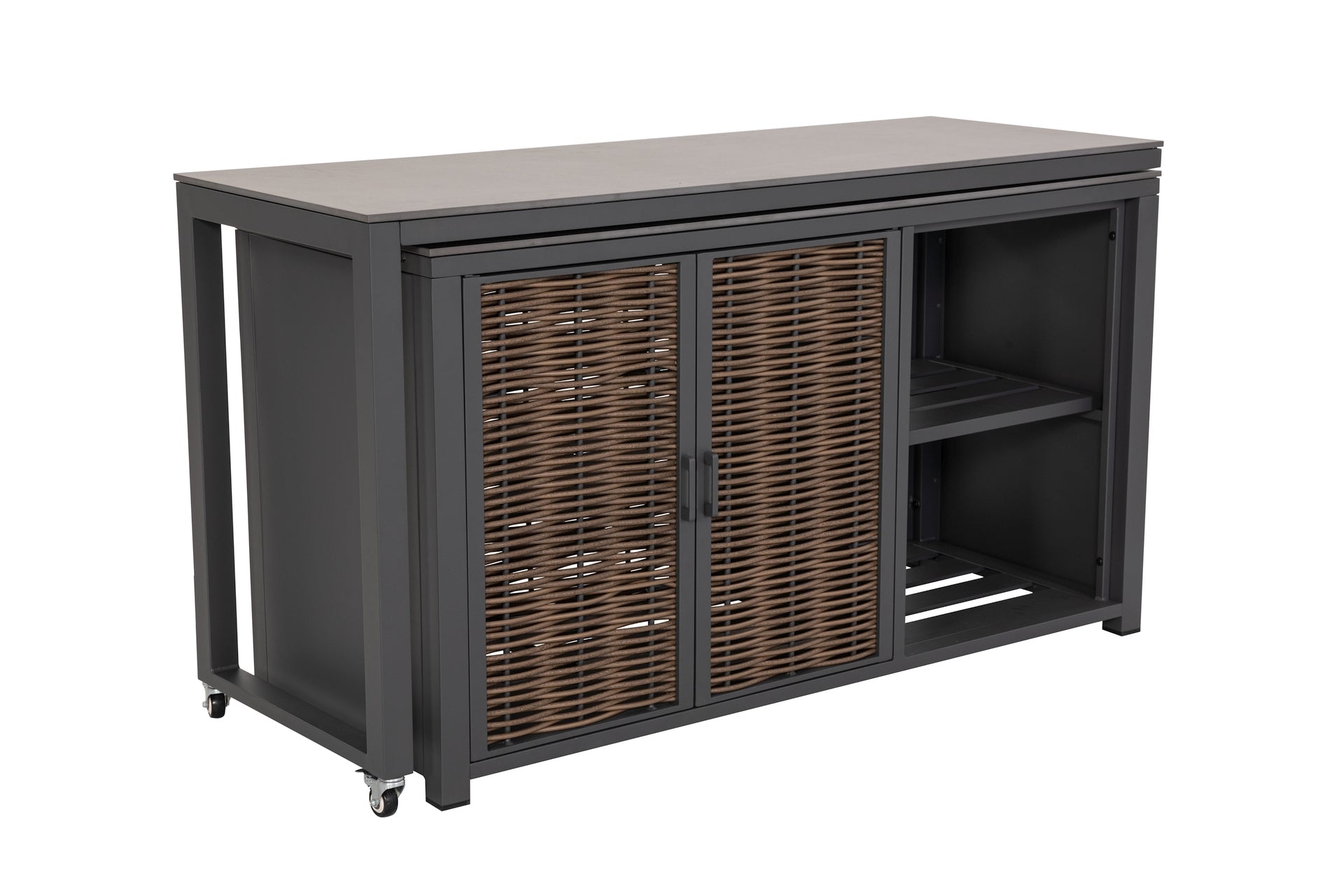 Kücheninsel Cabernet dunkel