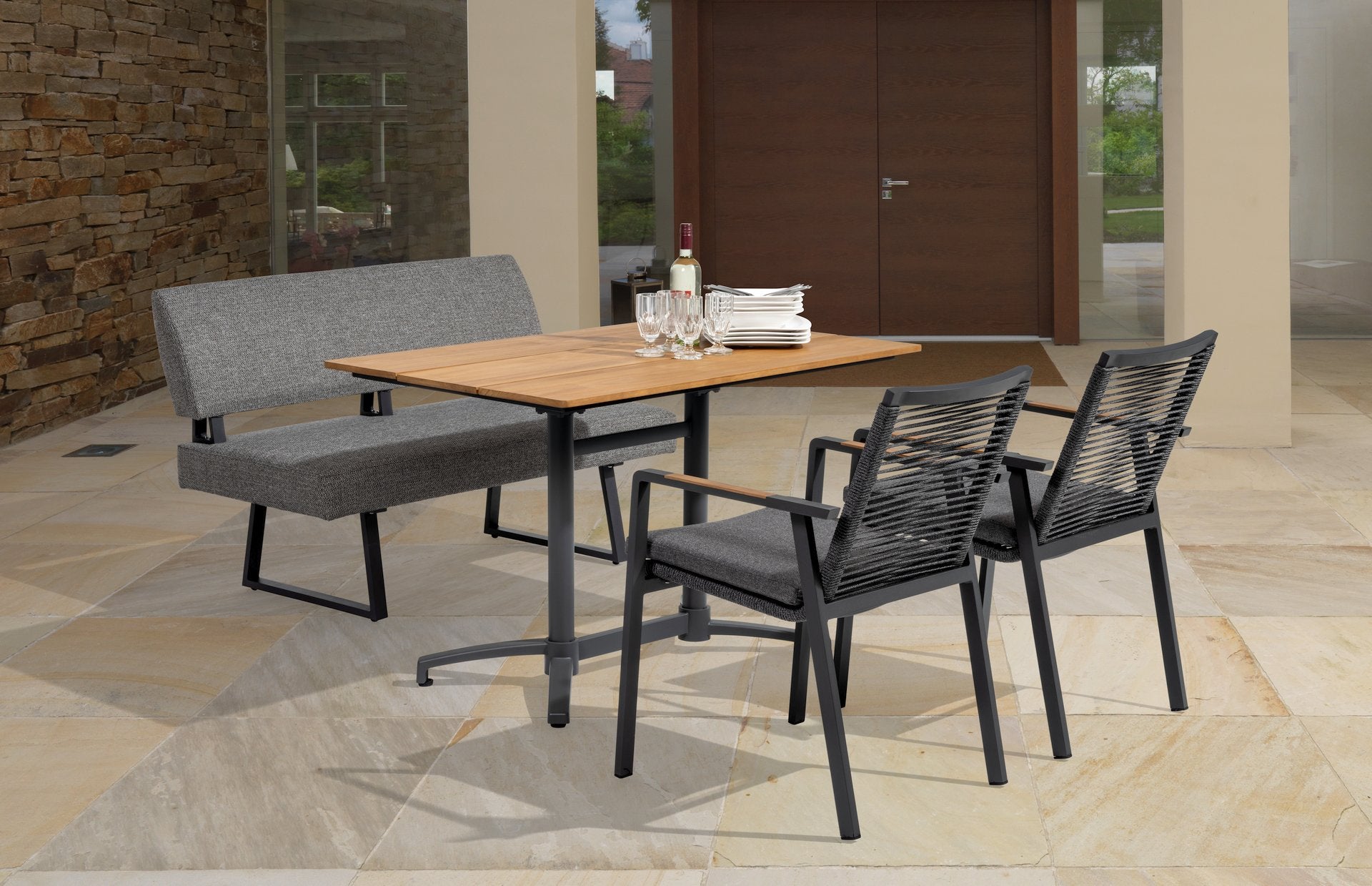 Ibiza bench elements