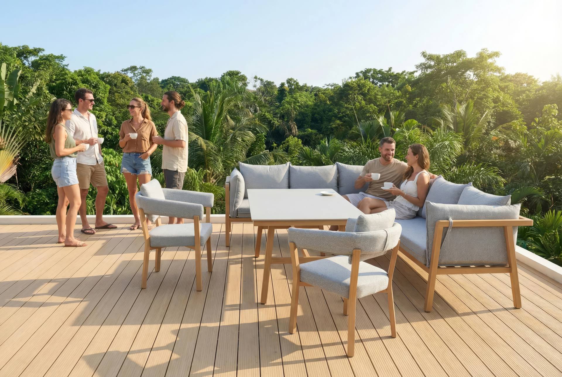 Esstischgruppe Merlot