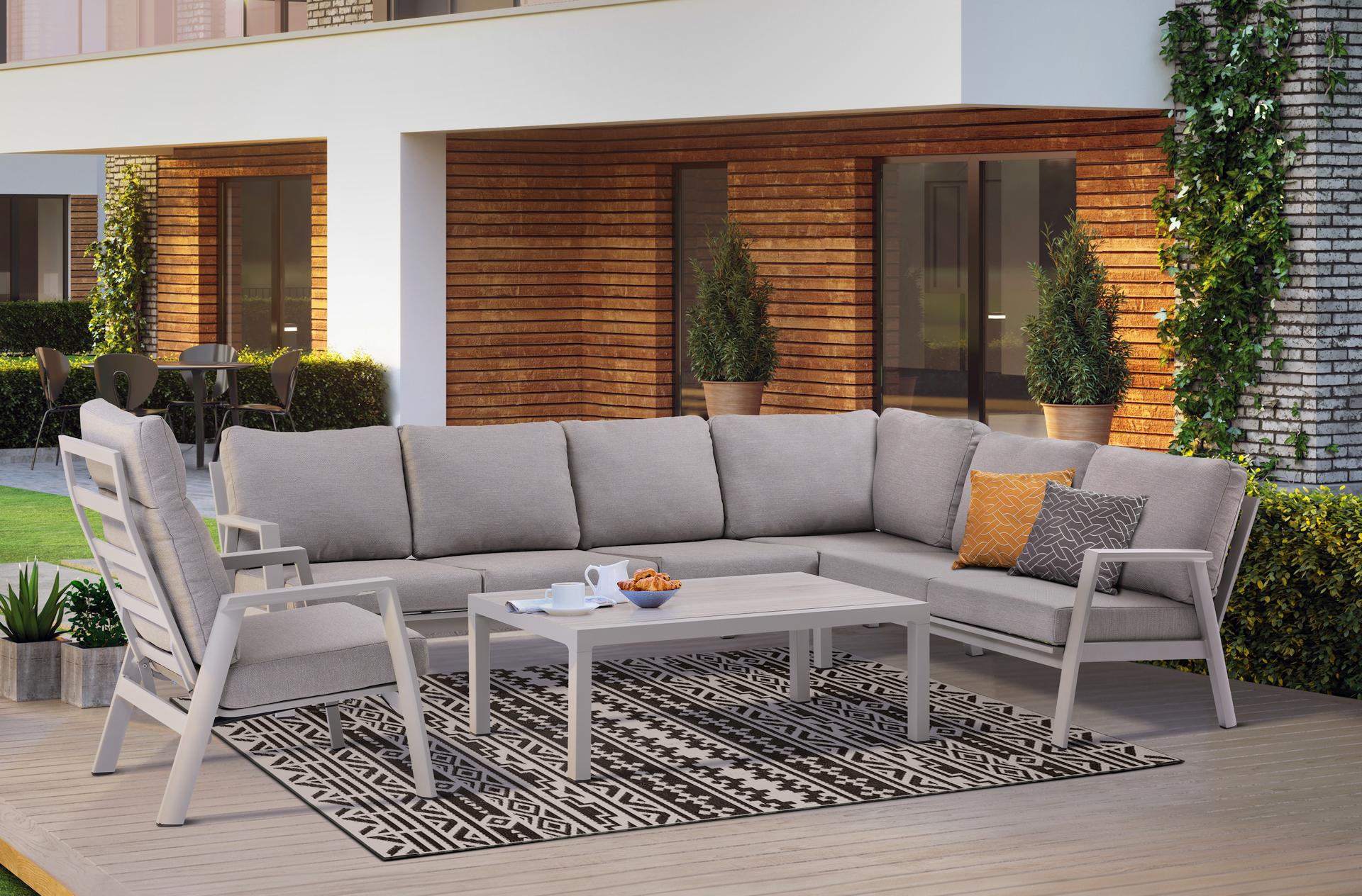 Camilla corner bench group
