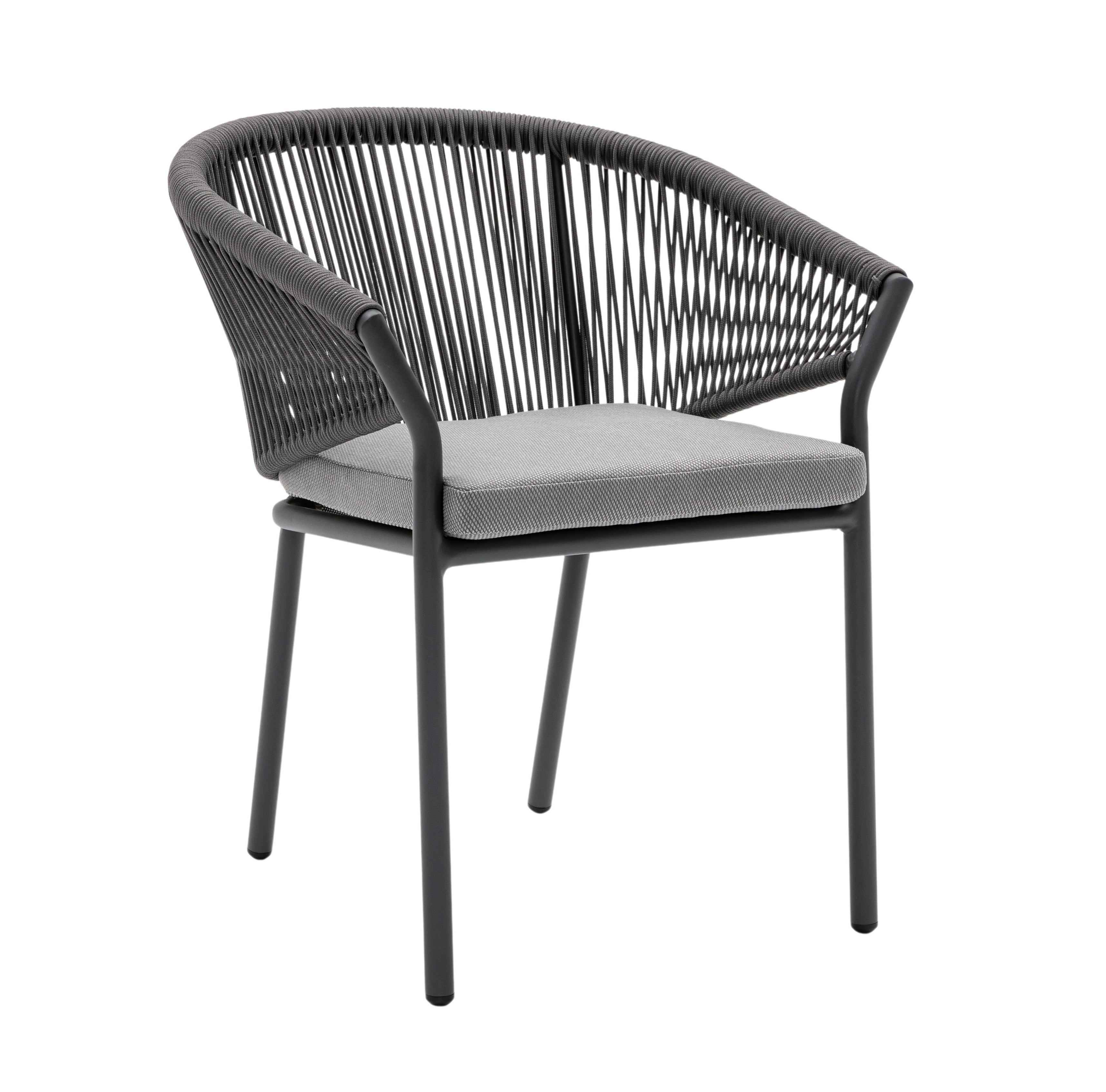 Armstuhl Nava dunkel