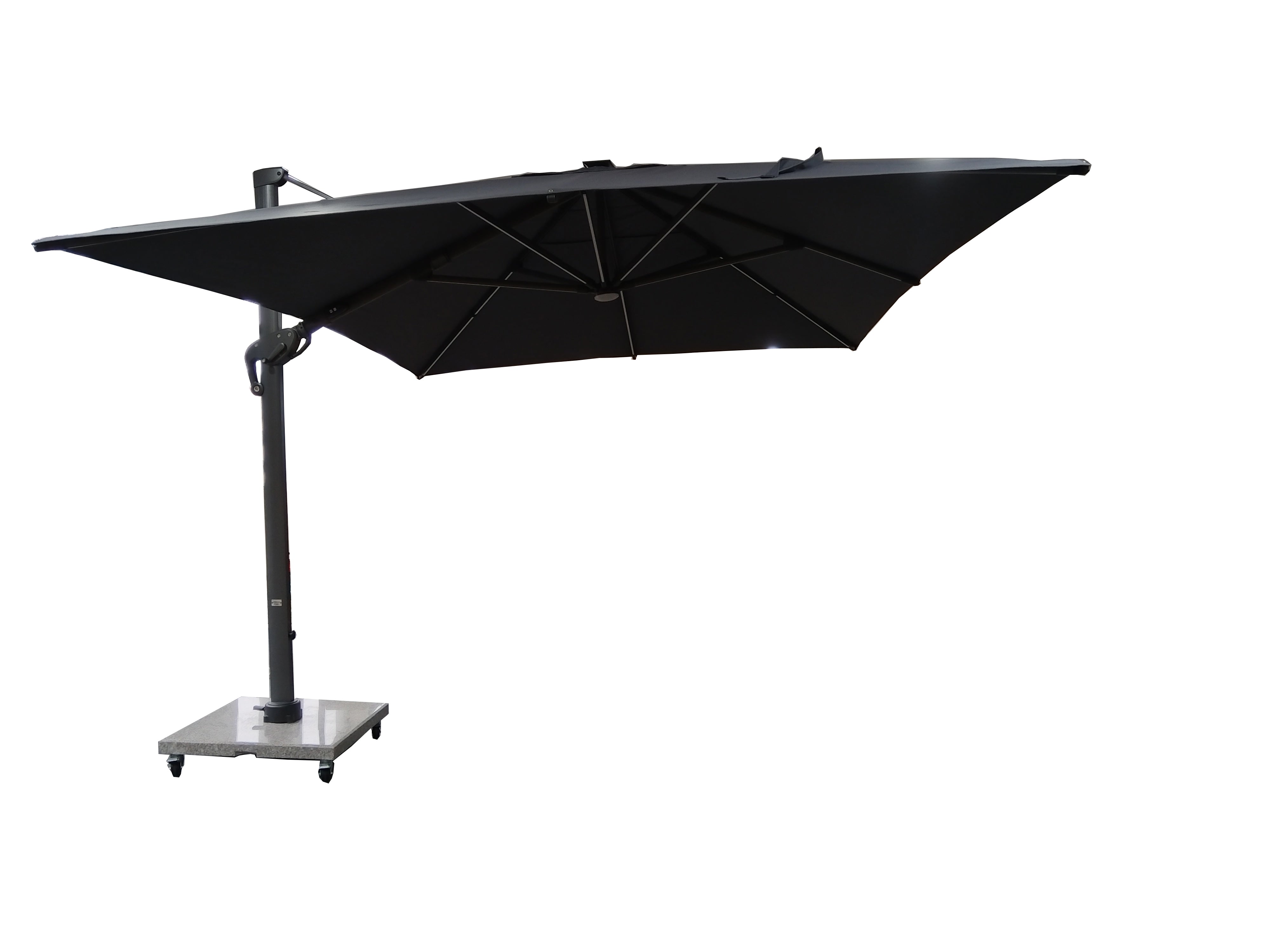 Pendelschirm Roma-Deluxe grau