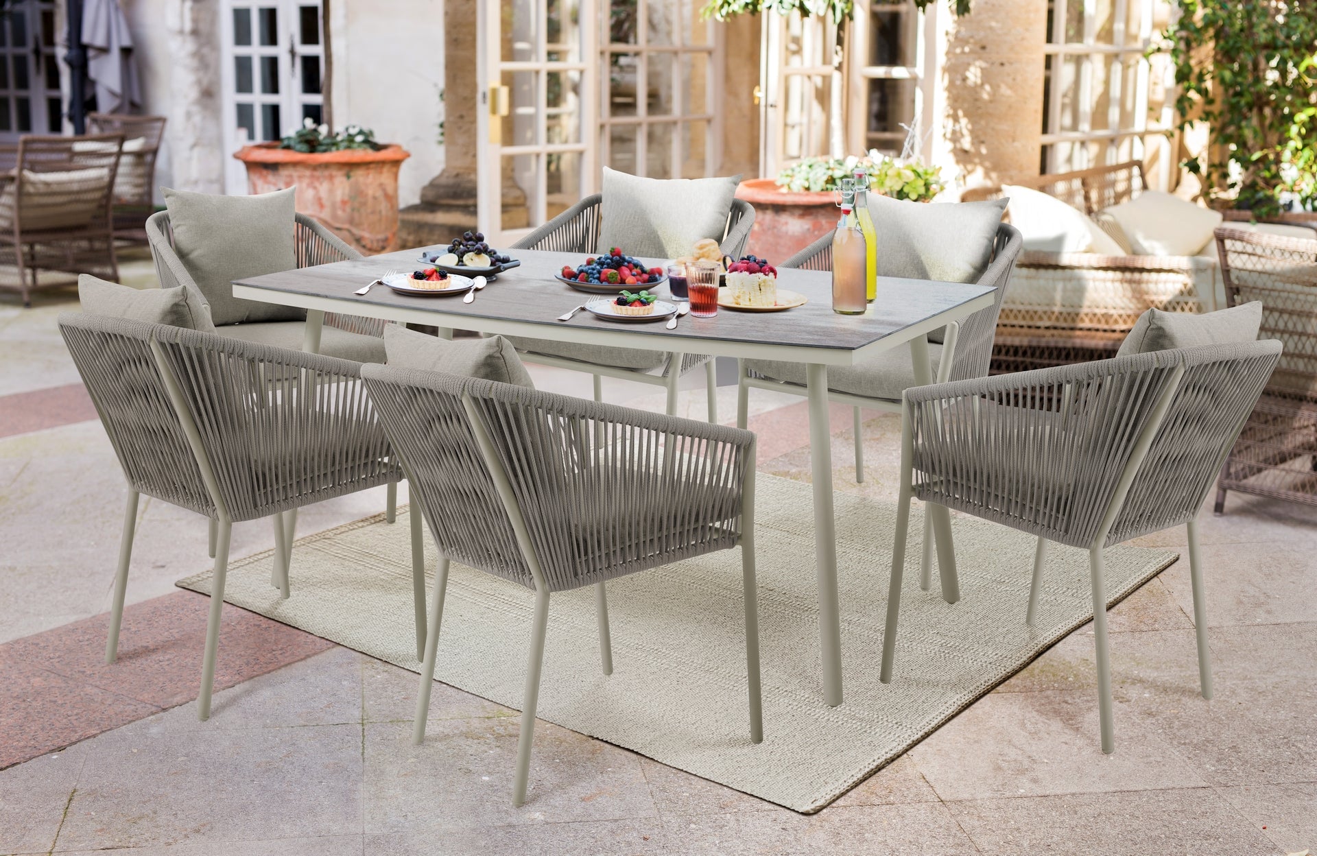 Esstischgruppe Samos