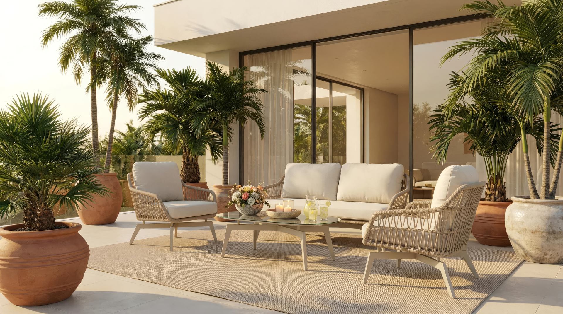 Loungegruppe Sahara Hell