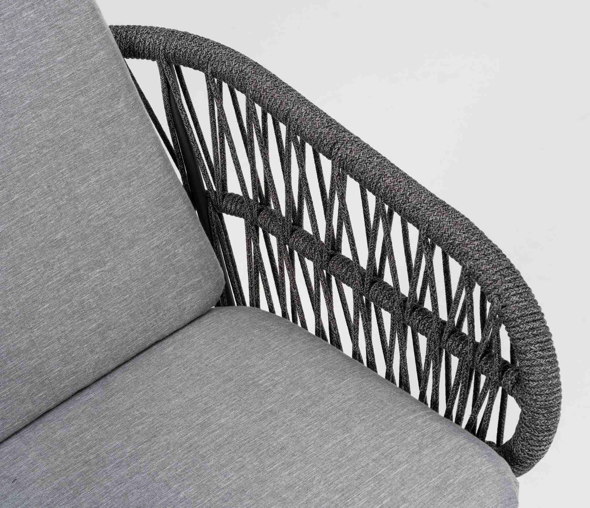 Sahara Armstuhl dunkel