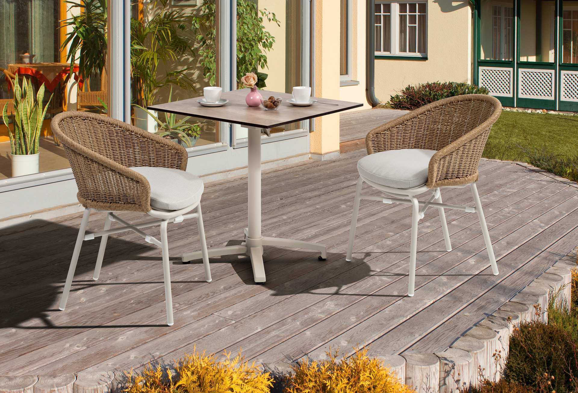 Armstuhl Venice natur