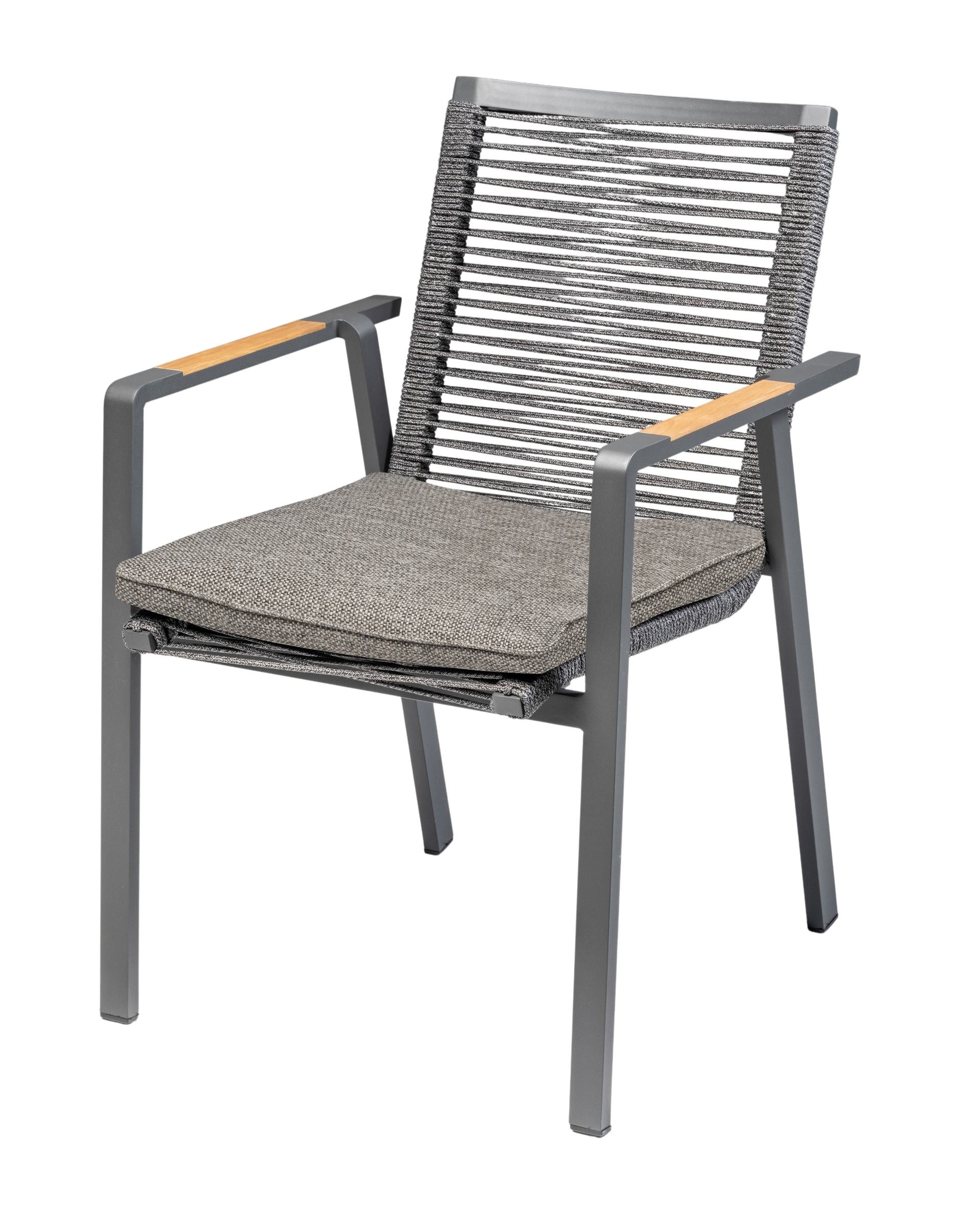 Sessel Woody hellgrau