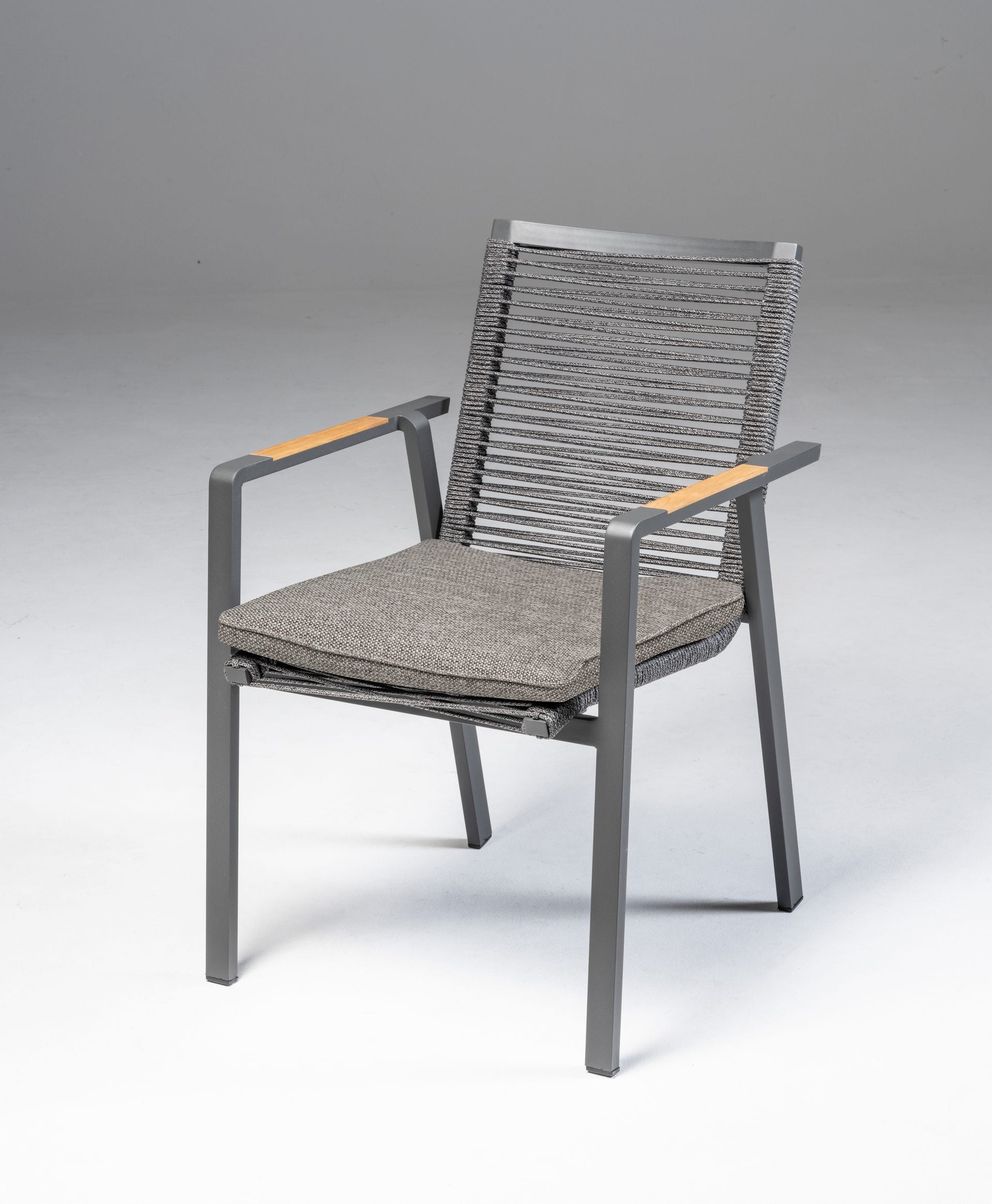 Sessel Woody hellgrau