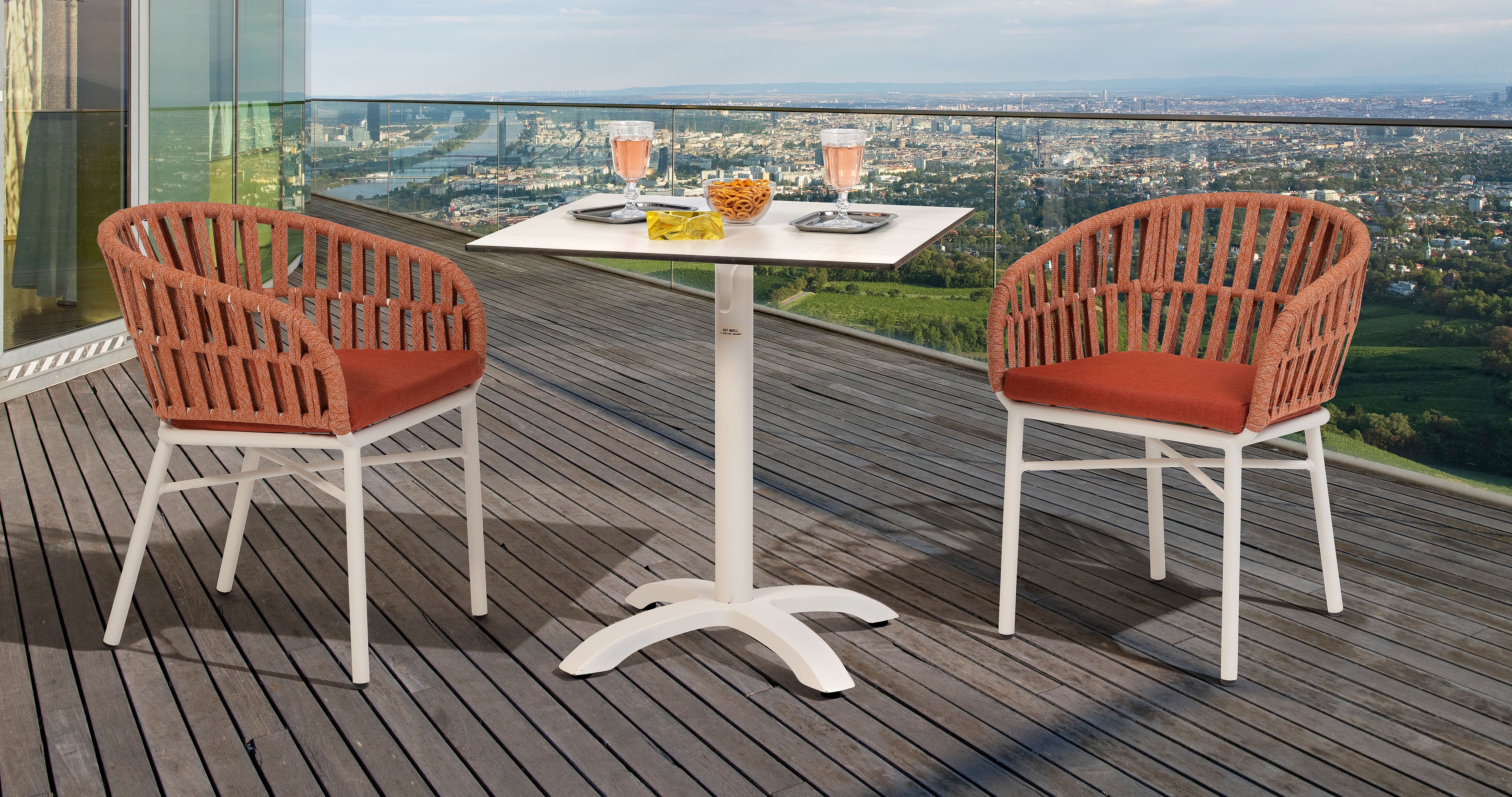Armstuhl Berry terracotta