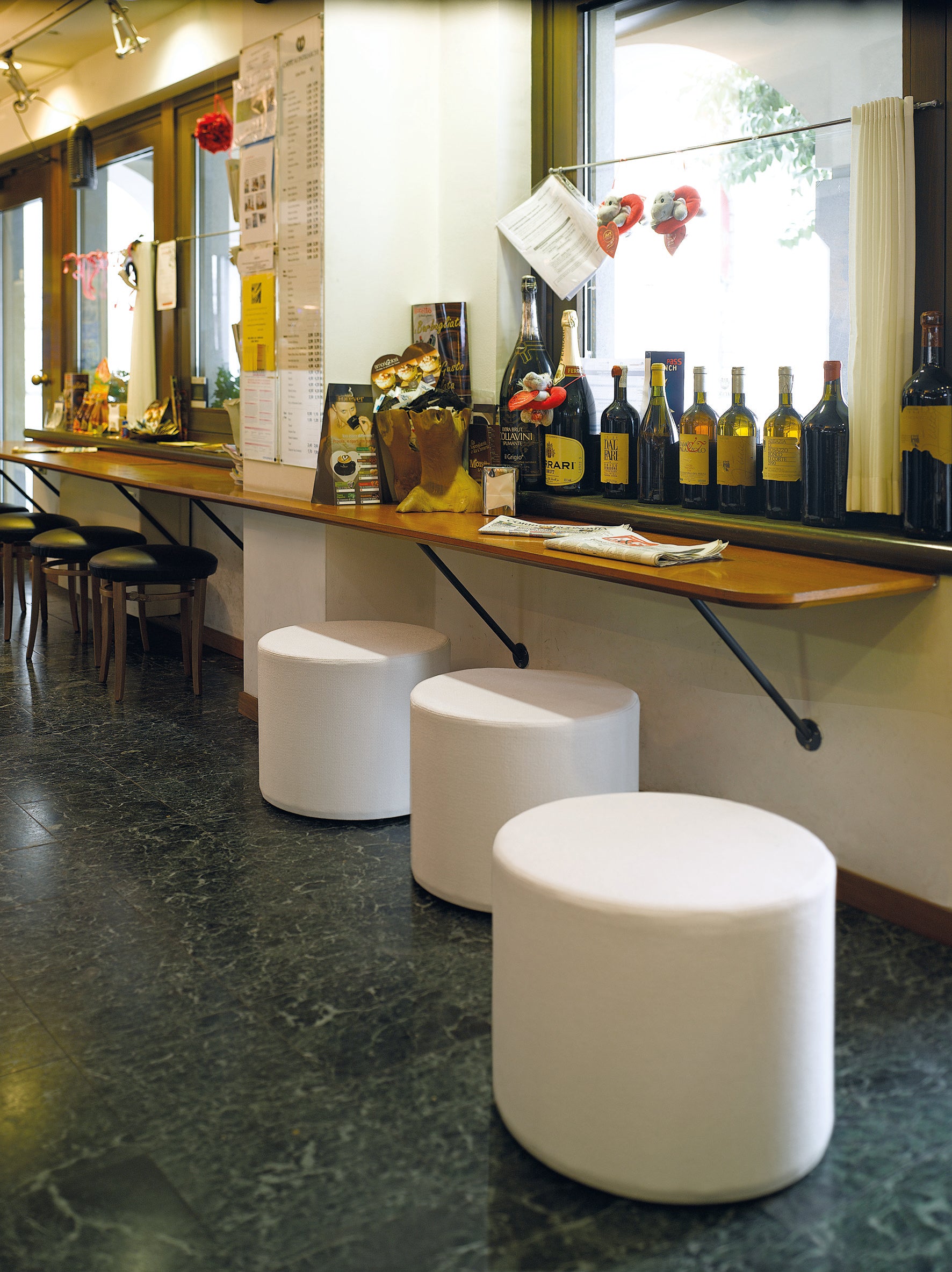 Stool Pouf Square/Cone/Round/Round-Legs