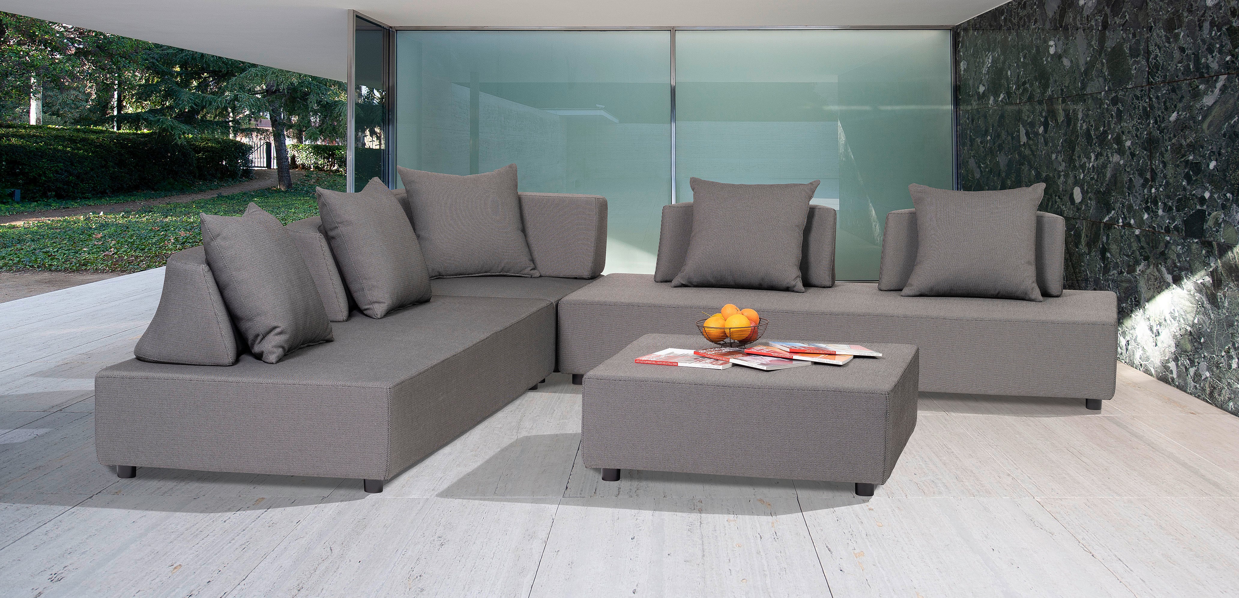 Saint Tropez lounge group anthracite