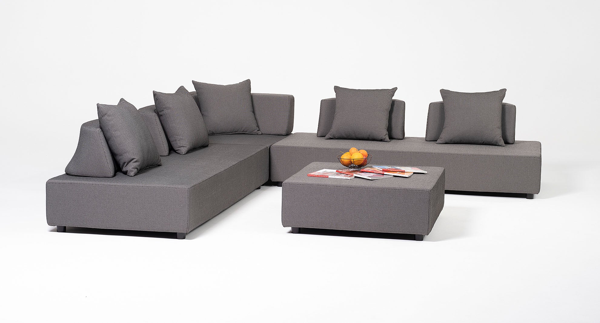 Saint Tropez lounge group anthracite