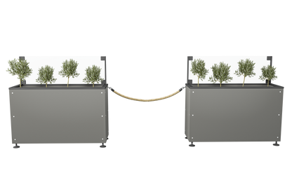 Verdano Gastgartenabgrenzung