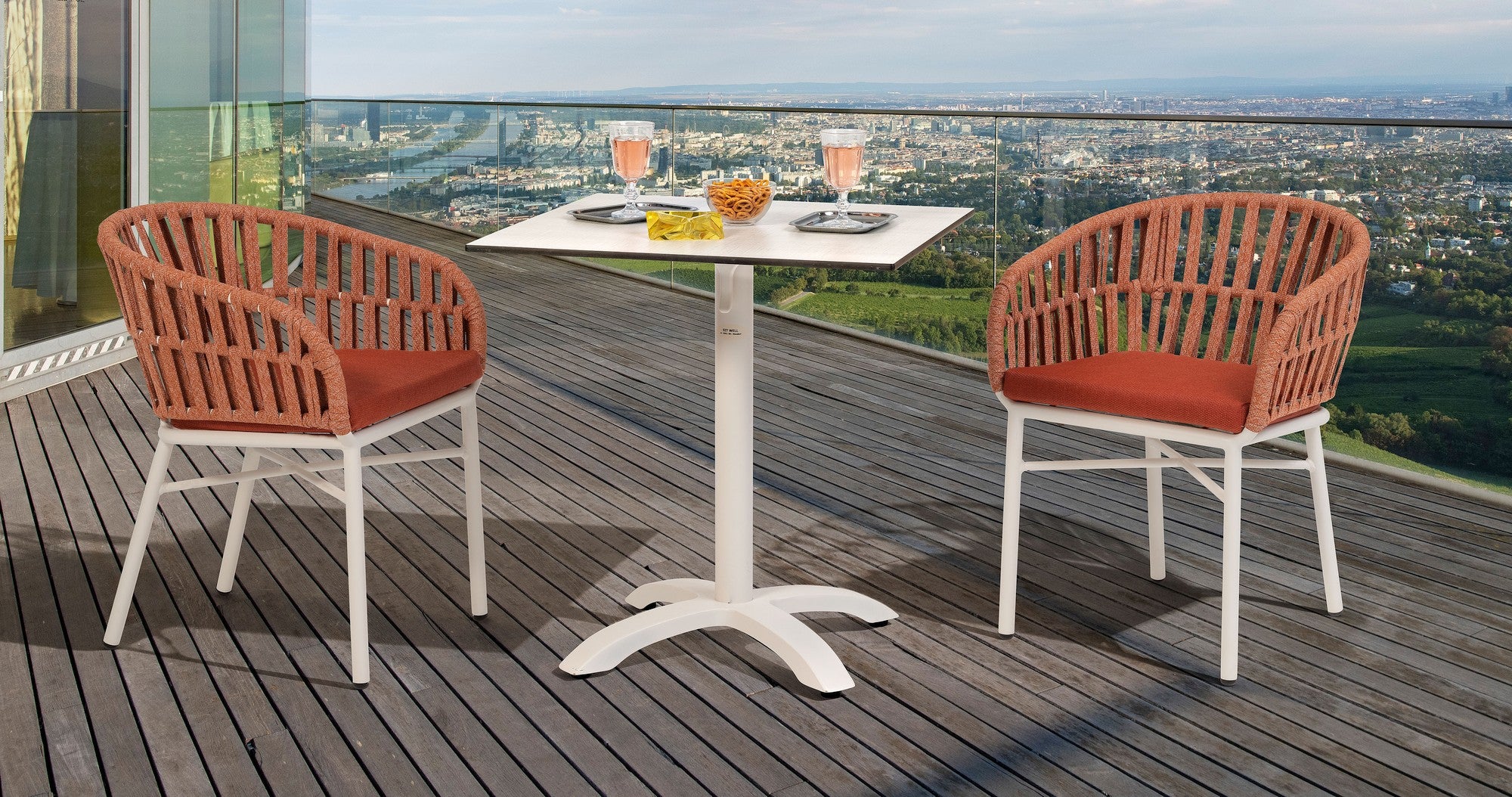 Armstuhl Berry terracotta