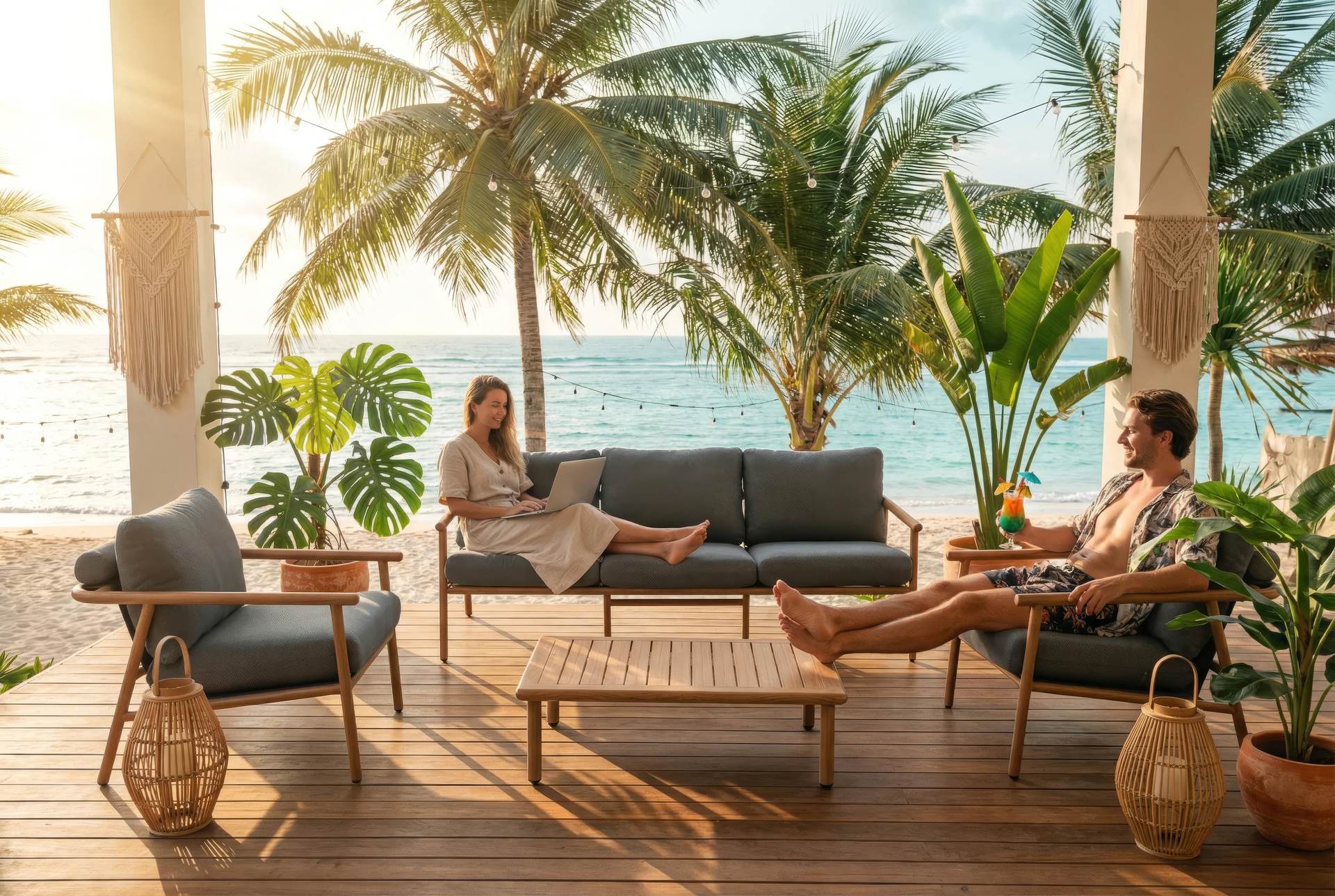 Loungegruppe Bali | Ferrocom - SitWell