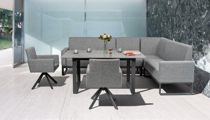 Eckbankgruppe Carina grau