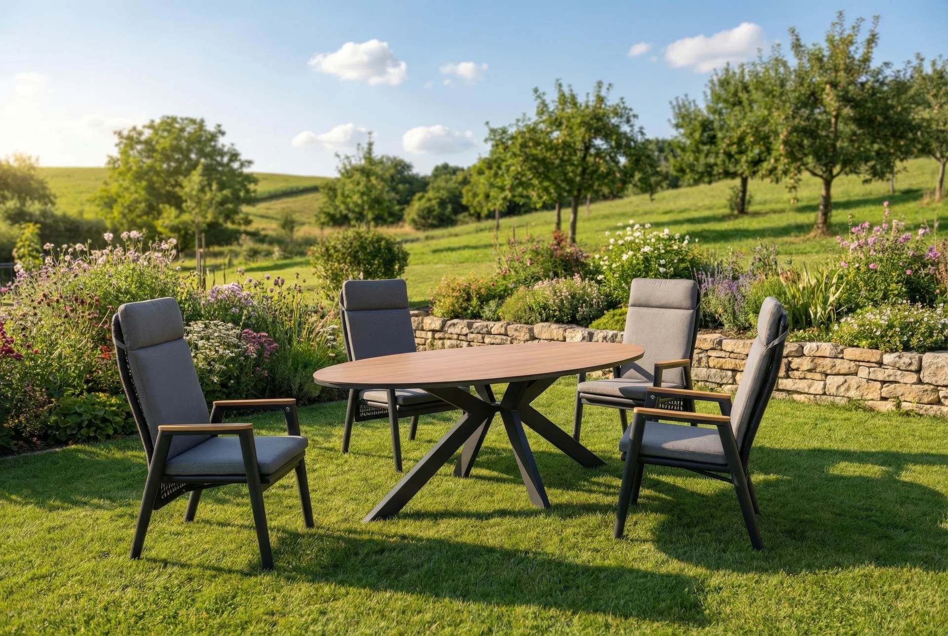 Esstisch Denver Oval