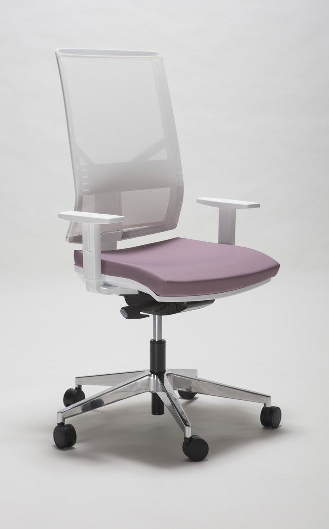Drehstuhl Fly White