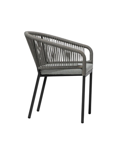 Armstuhl Nava dunkel