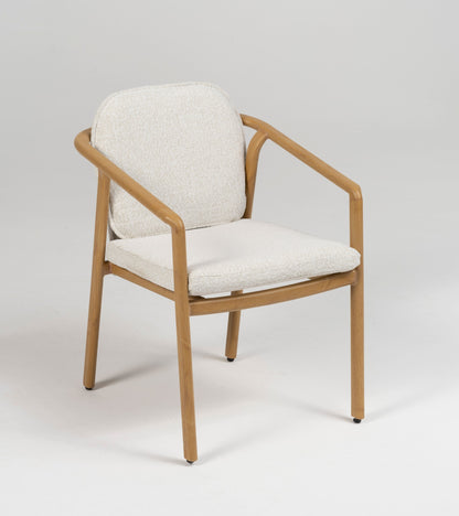 Ondara Armstuhl hellgrau