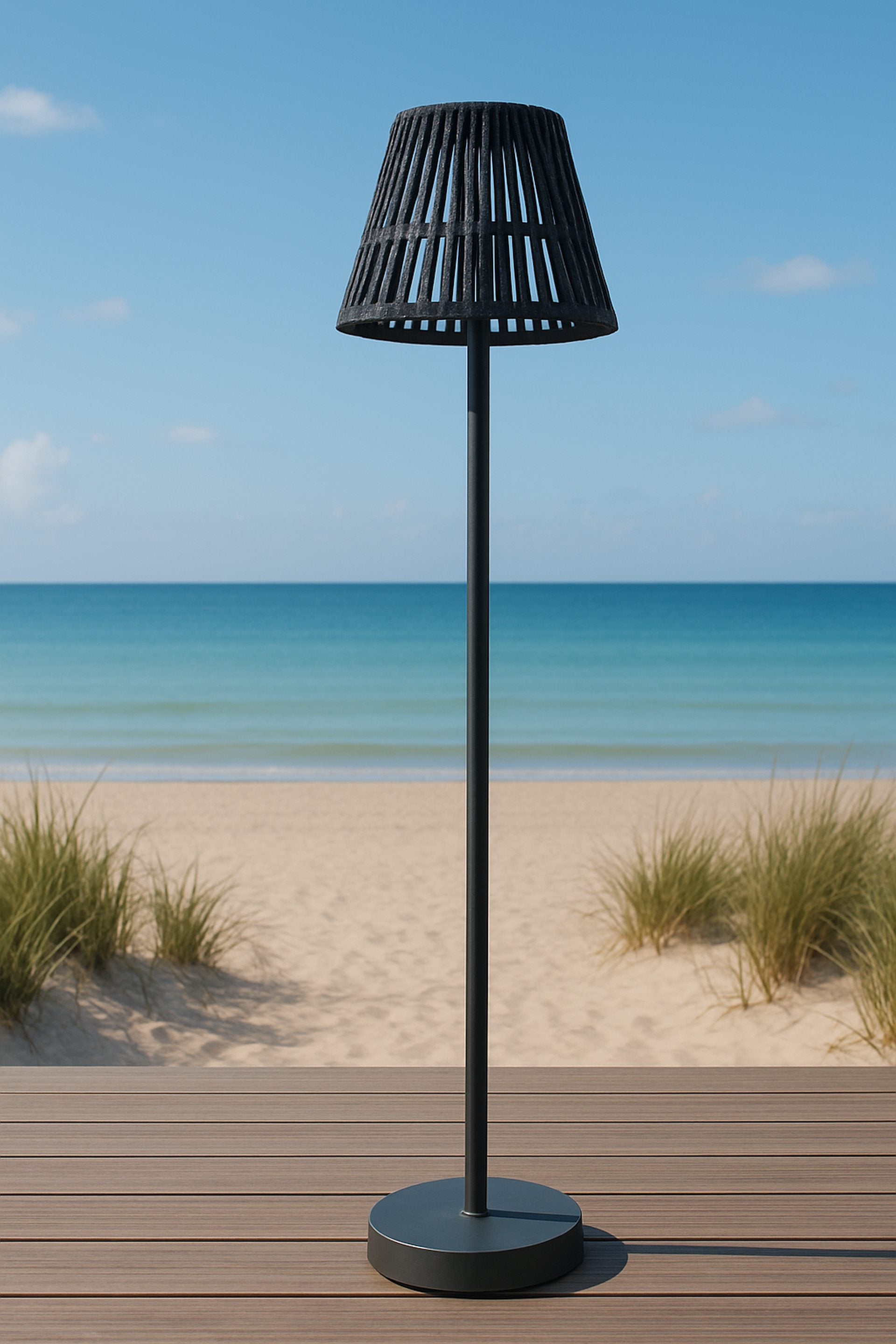 Puerto dunkelgrau Lampe
