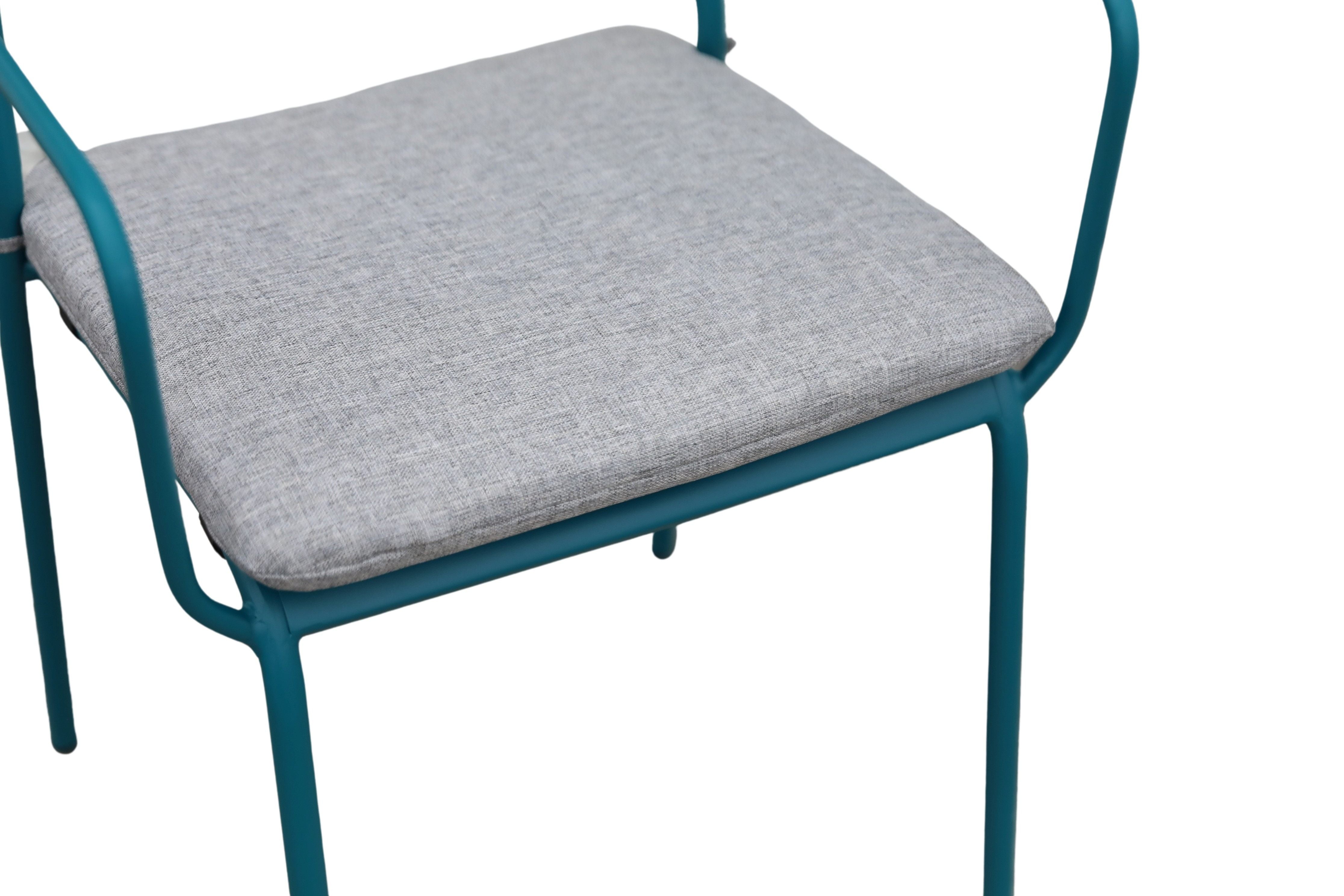 Armstuhl Palermo wasserblau