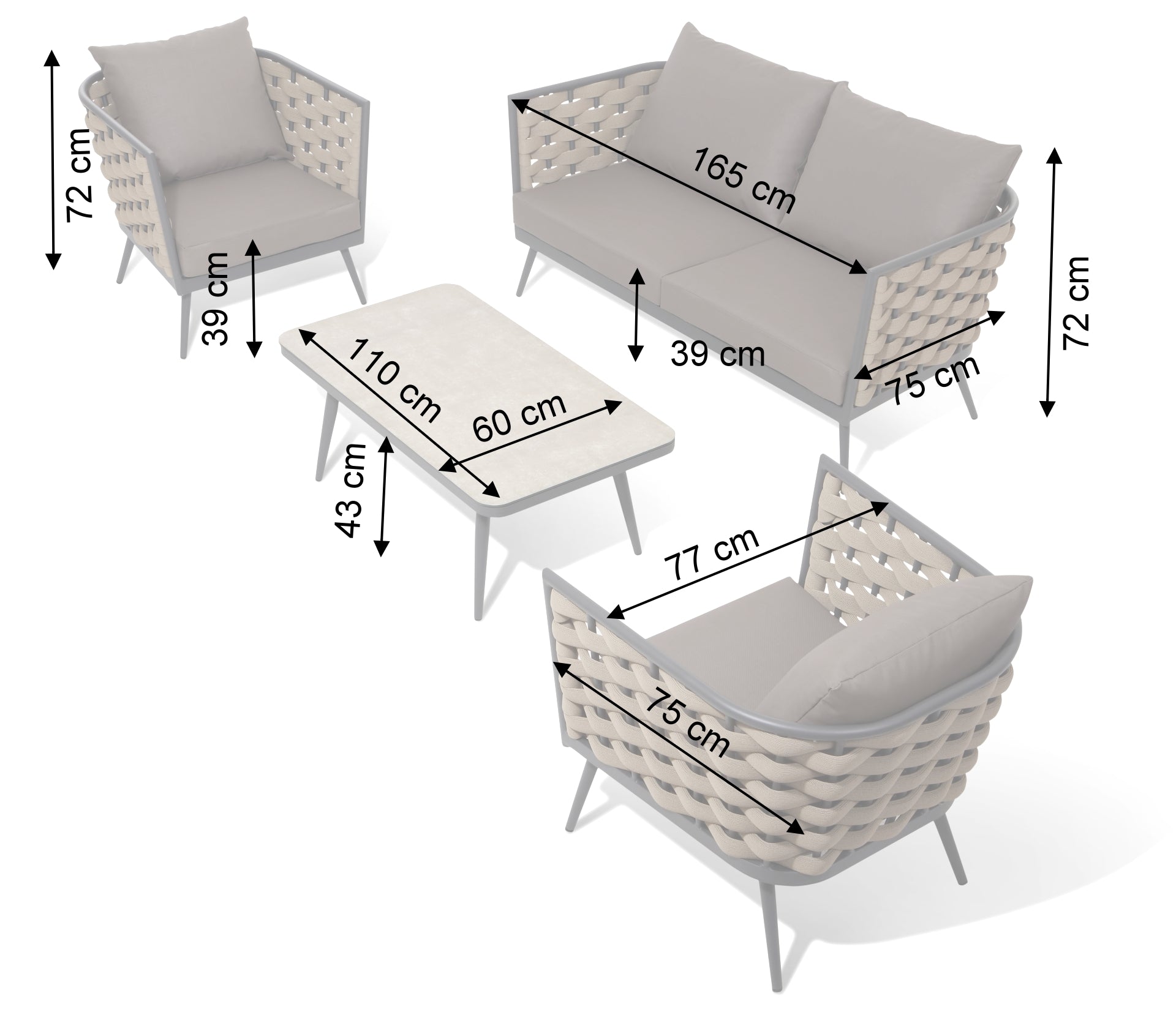Loungegruppe Rio