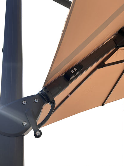 Pendelschirm Roma-Deluxe hellbeige