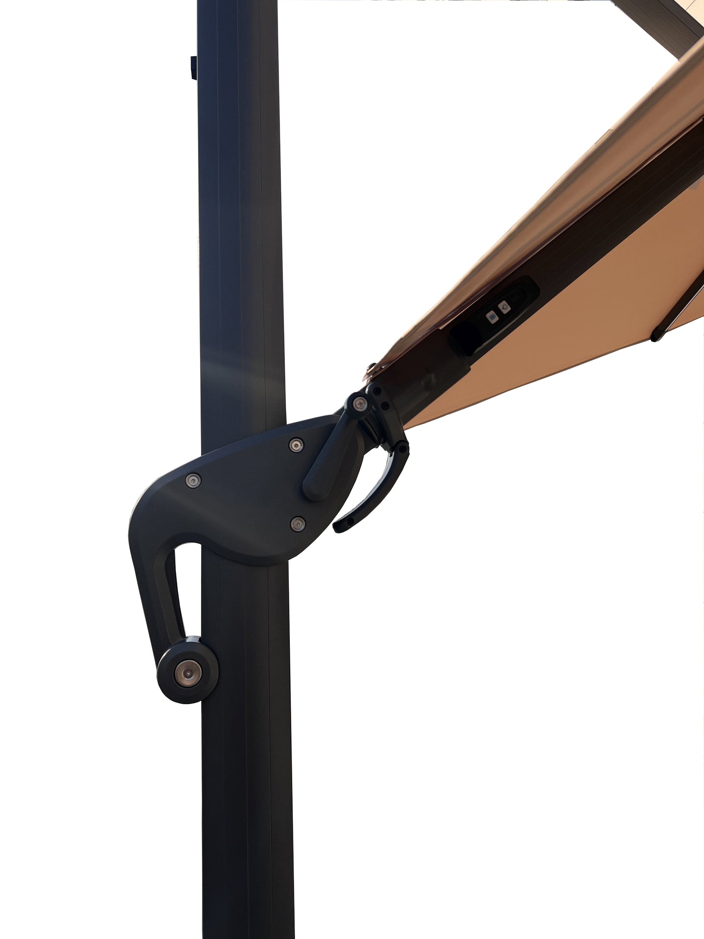 Pendelschirm Roma-Deluxe hellbeige