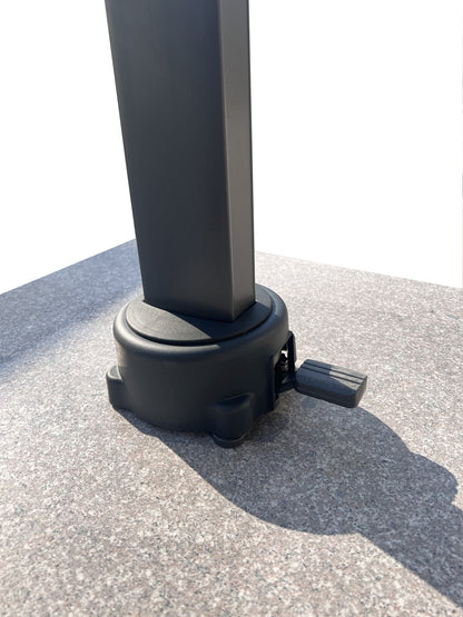 Pendelschirm Roma-Deluxe grau