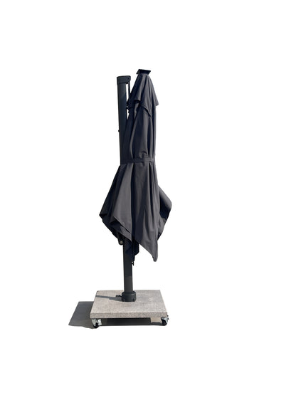Pendelschirm Roma-Deluxe grau