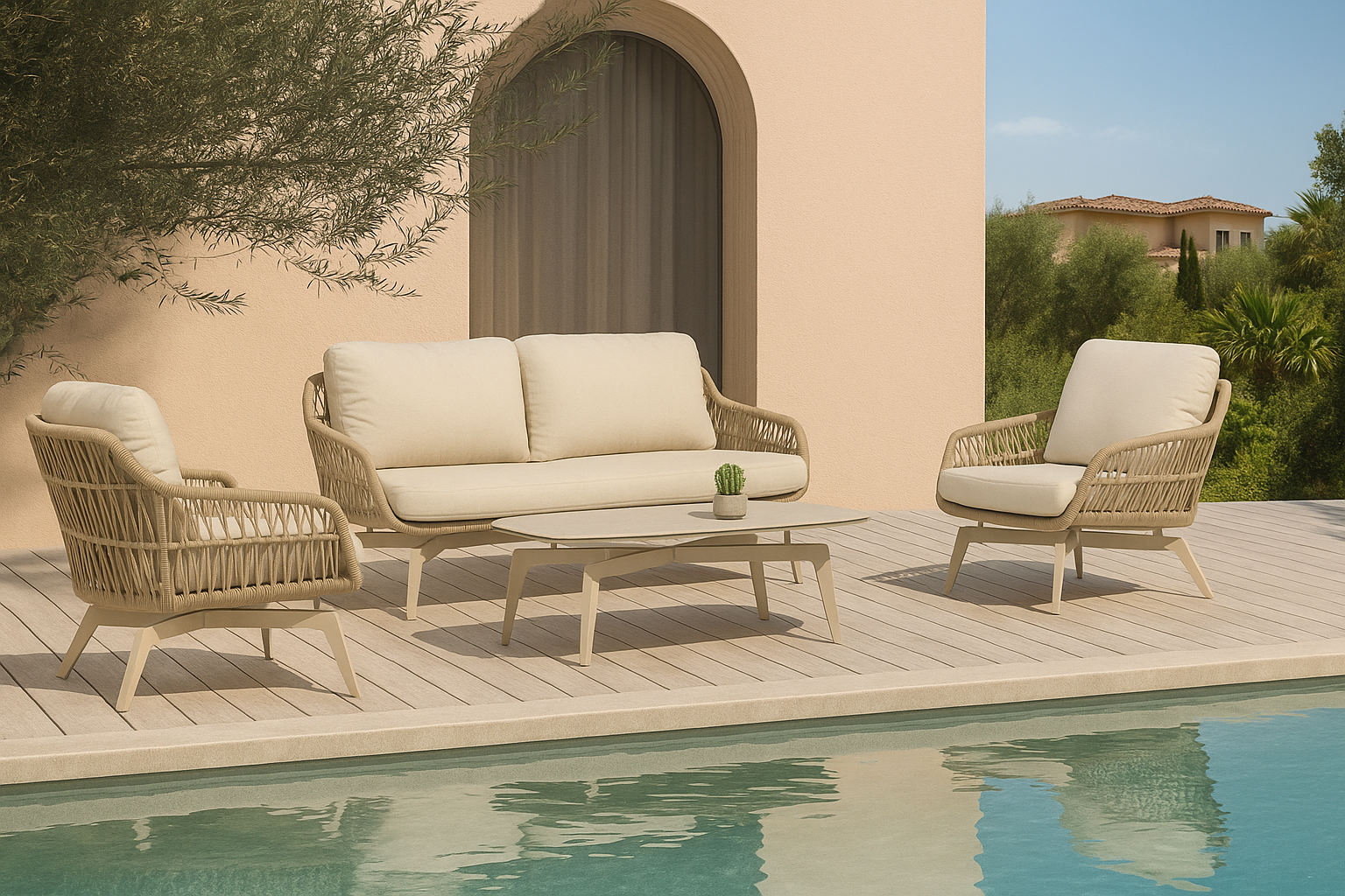 Loungegruppe Sahara Hell