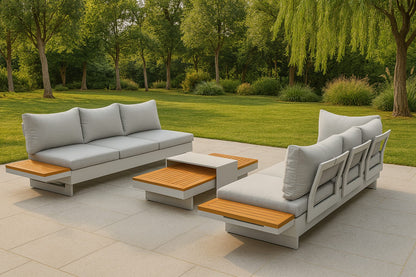 Loungegruppe Santorini hell