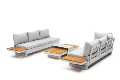 Loungegruppe Santorini hell