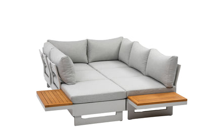 Loungegruppe Santorini hell