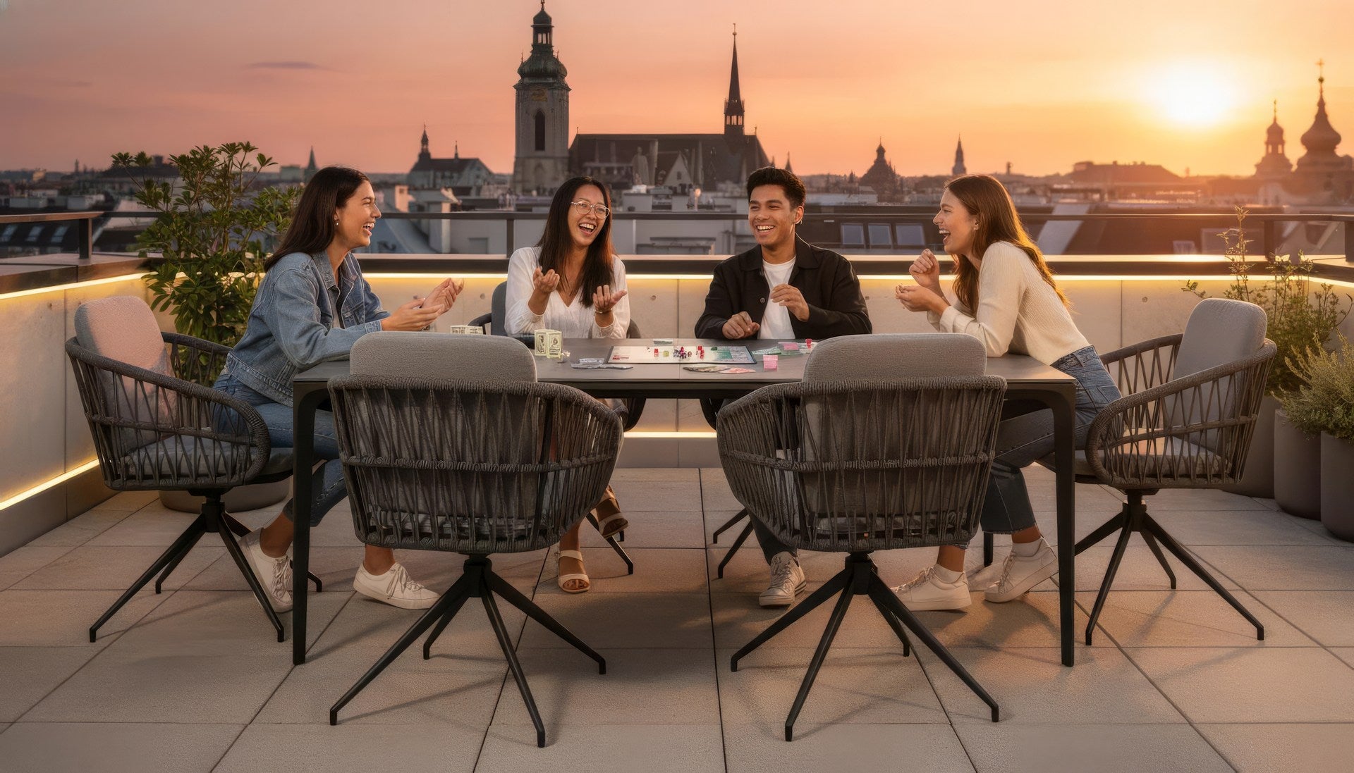 Esstisch Sahara dunkel