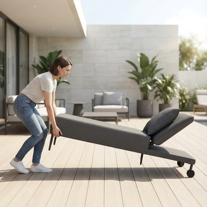 Liege Saint Tropez anthrazit