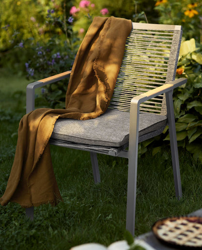 Sessel Woody hellgrau