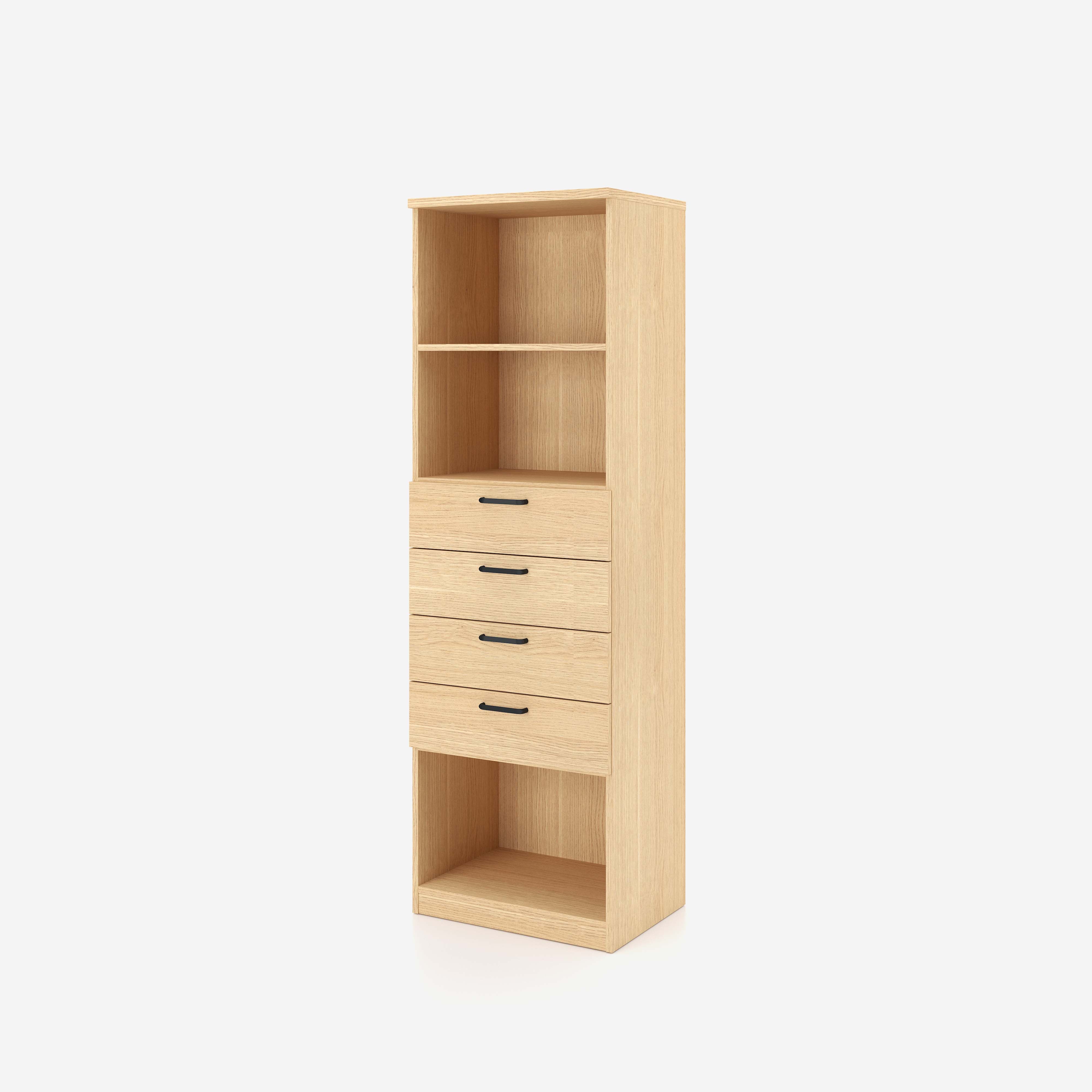 E10 Regalschrank mit Schubladen
