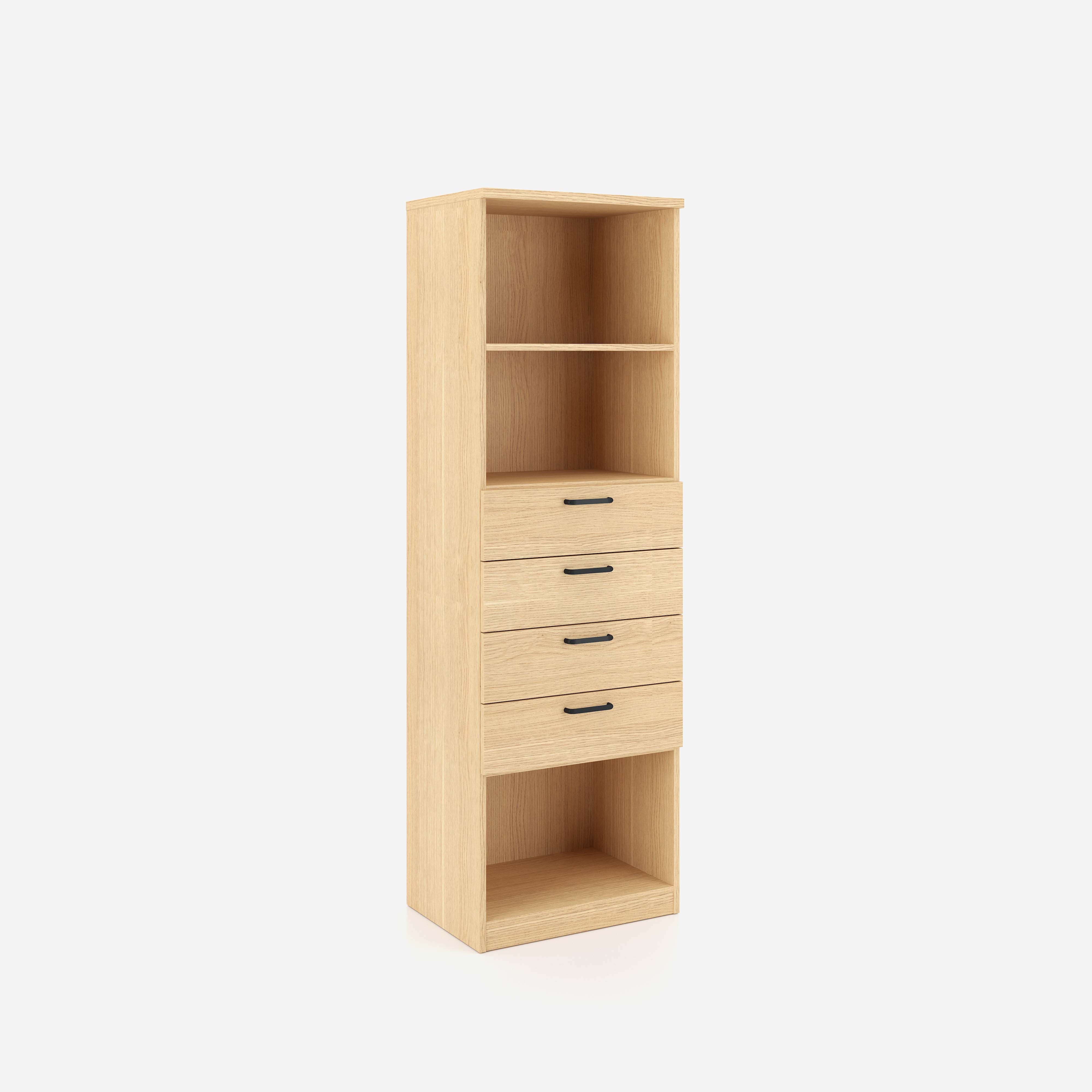 E10 Regalschrank mit Schubladen