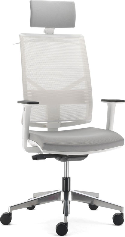 Drehstuhl Fly-H White