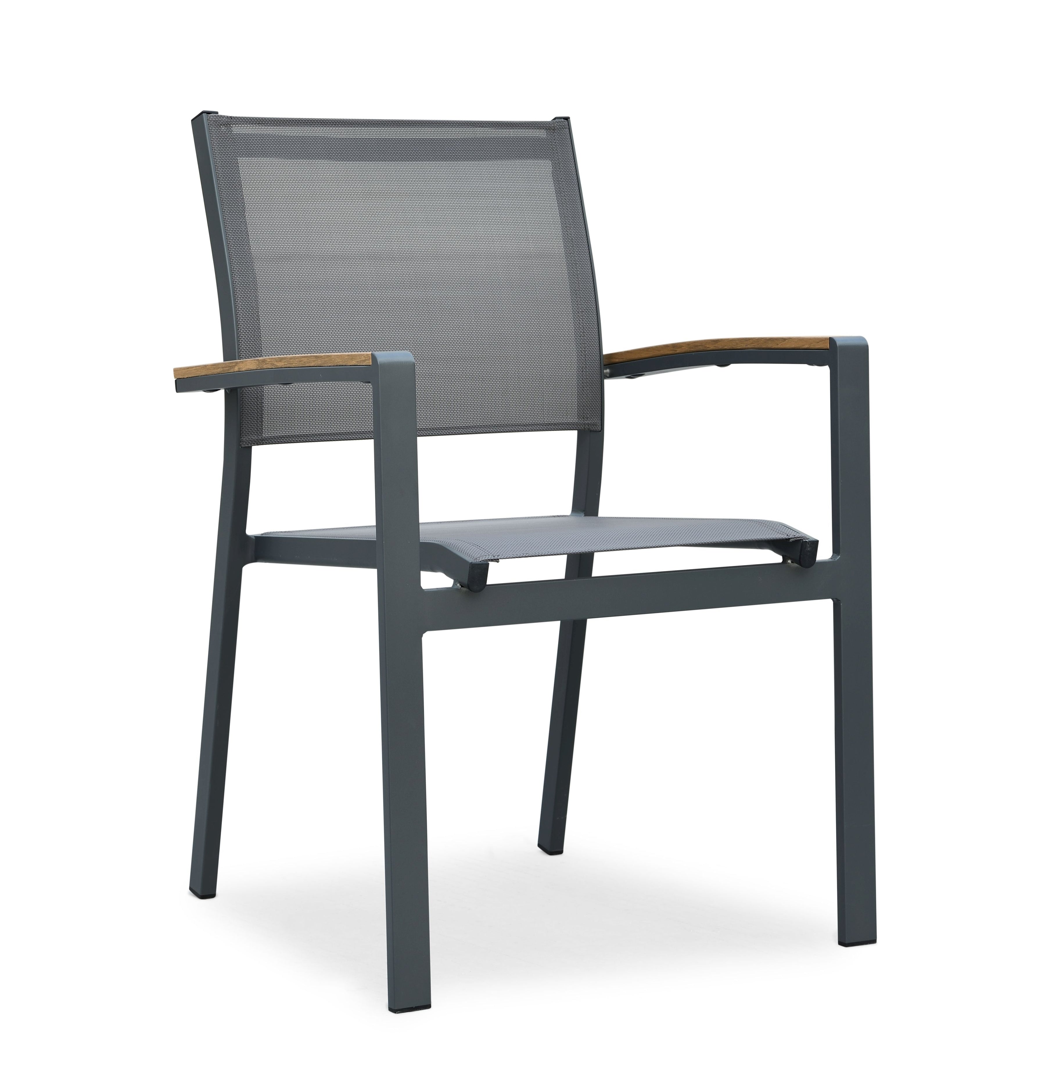 Armstuhl Lido taupe-grau
