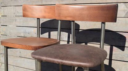 Barhocker Lisa Vintage Wood & Padded